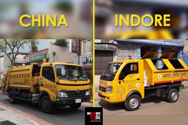 Musical Garbage Van Indore and China Indore Talk